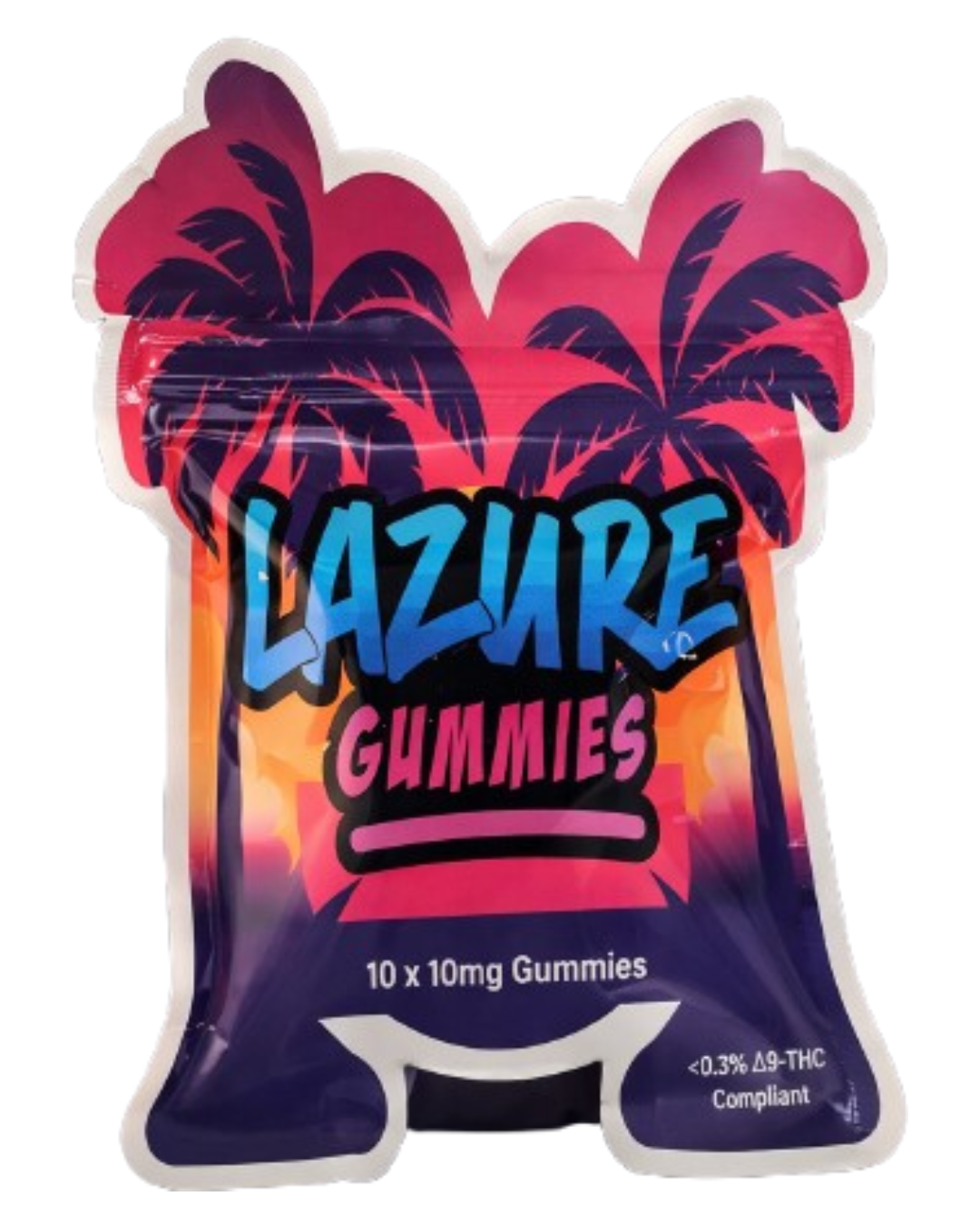LAZURE 100mg Rosin Gummies