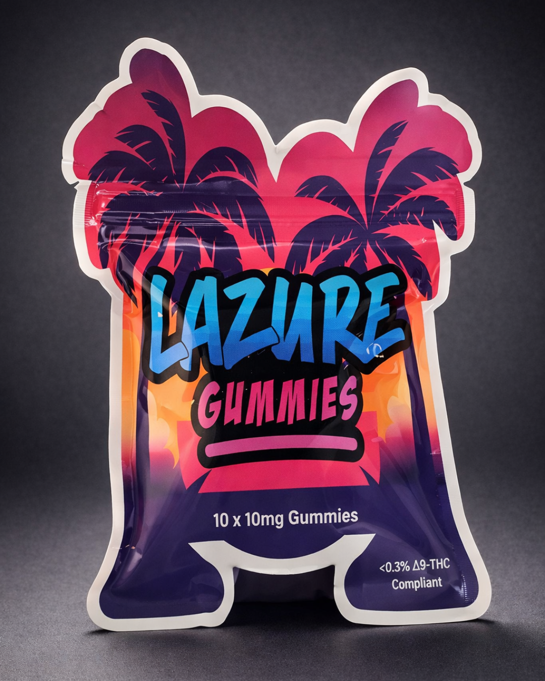 LAZURE 100mg Rosin Gummies