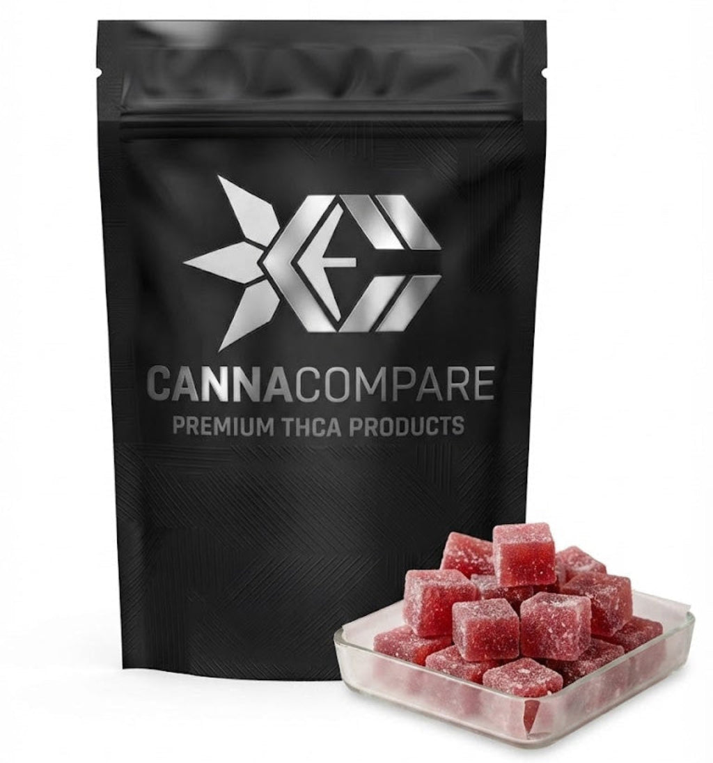 Delta 9 THC Gummies - 40mg each - (Strawberry Flavored)